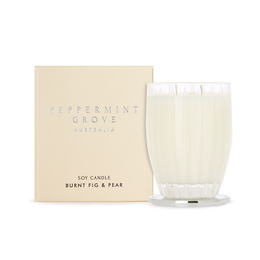 Burnt Fig & Pear Soy Candle 350g