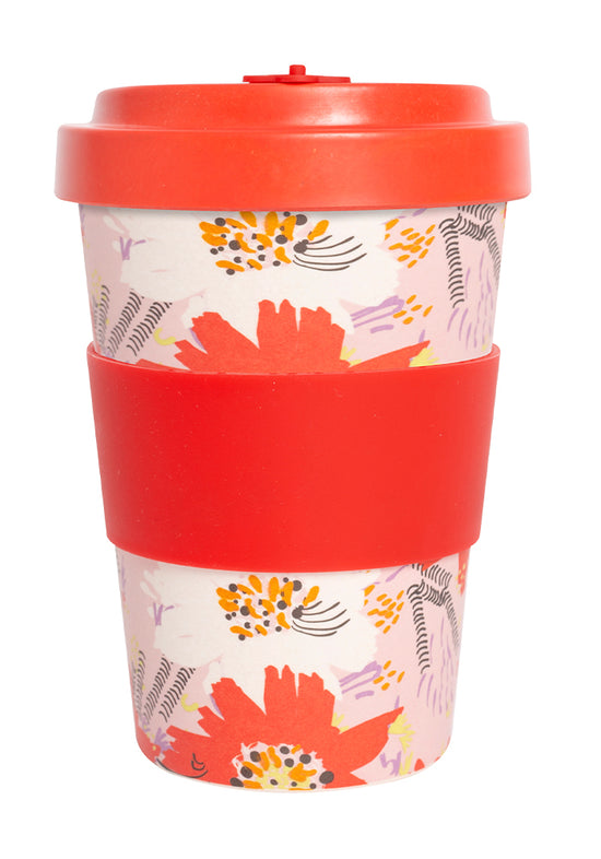 Pretty Posy Travel Coffee Mug